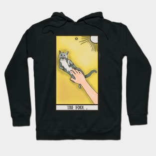 The Fool Tarot Card - Cat Edition Hoodie